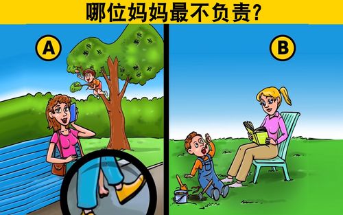 脑力测试:下面哪位妈妈会害死自己的孩子?为什么?