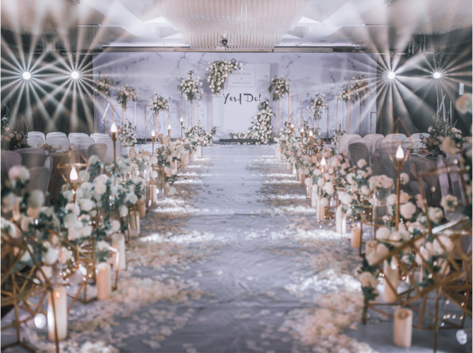 婚礼布置现场图片室内