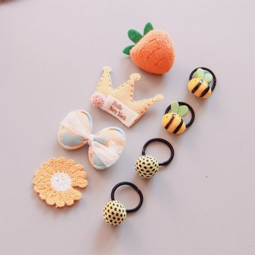 婴儿发夹不伤发发量少汗毛胎毛头饰韩国儿童发饰