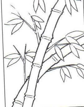 竹子画怎么画简笔画