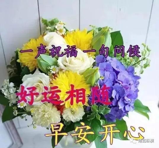 上午好问候语动态图片早上好问候图片温馨