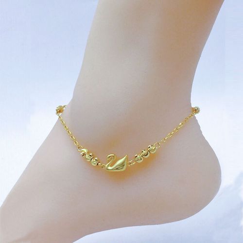 热销黄金脚链999
