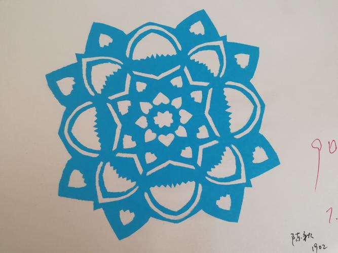 学前教育1902手工制作___剪纸,折纸优秀作业展示