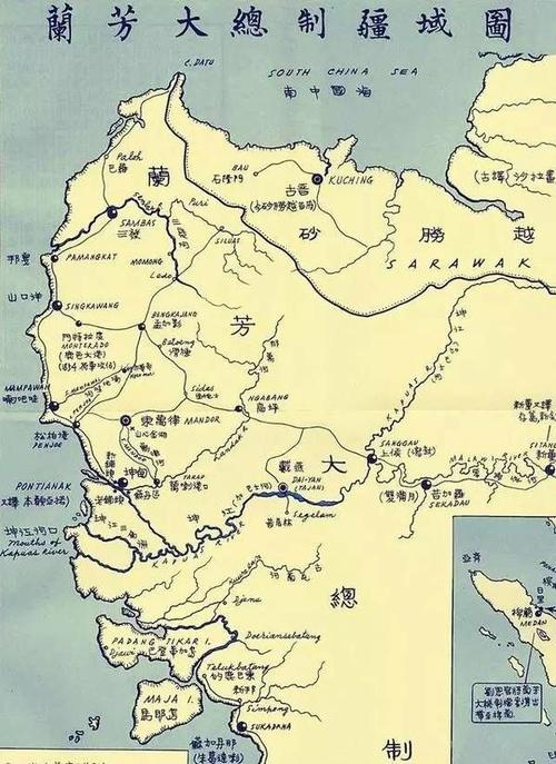 9.兰芳共和国(罗芳伯,加里曼丹岛)