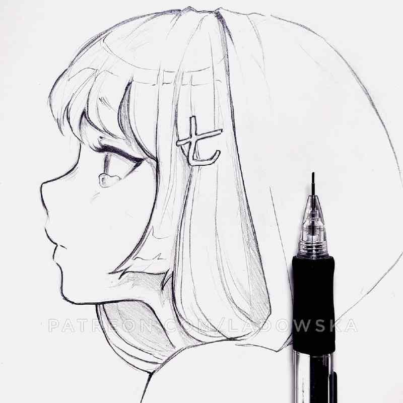 精致的动漫人物线稿图高清,初学者最爱的动漫人物临摹素材