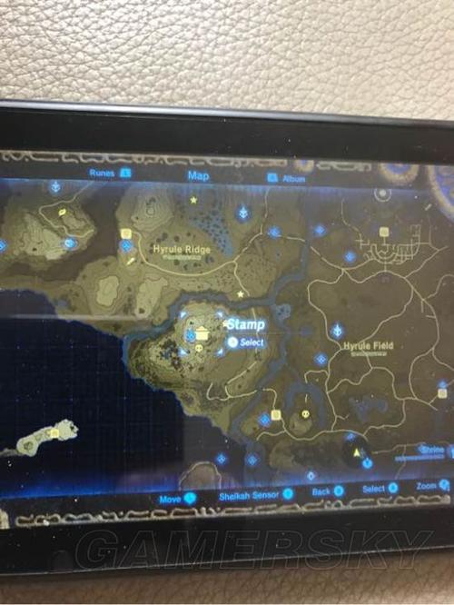 塞尔达传说荒野之息榴莲采集地图说明