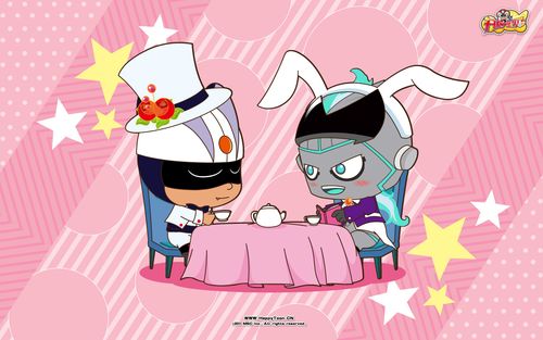 求伽罗和小心超人一起的图片.