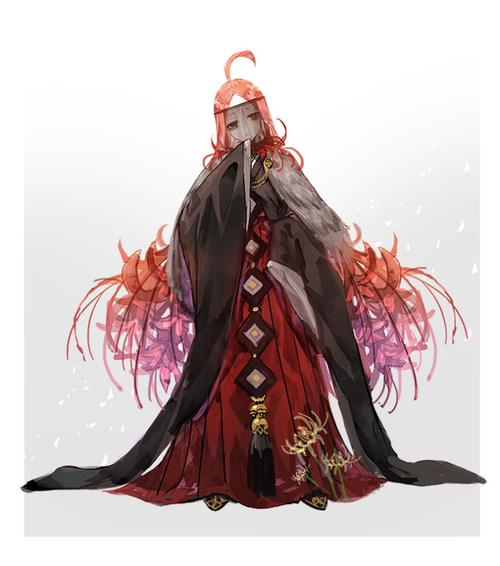 花拟人 彼岸花 绘师:村カルキ(p id=811927) 本作品id=62759888