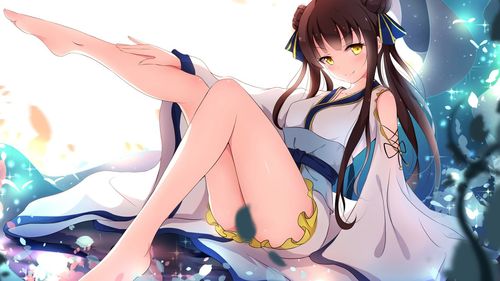 白嫩美腿看不够精选二次元动漫足控福利桌面壁纸