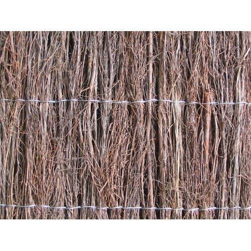 brushwood fence