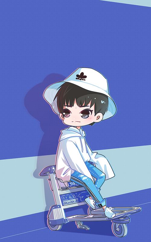 易烊千玺图片动漫2