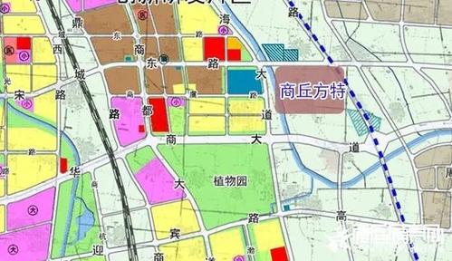 商丘方特周边规划图 距离商丘日月湖商务区不远 , 距离大学城,商丘