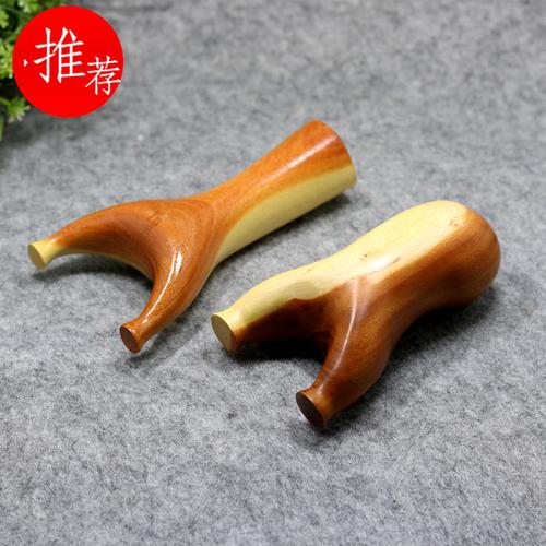 新款枣木木质木弹弓实木反曲飞虎叉户外扁皮纯手工胖飞虎木头弹弓