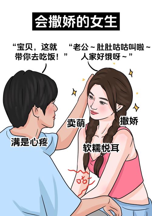 女生区别,所有图片都是由我手绘完成的\n男人都是吃软不吃硬\n