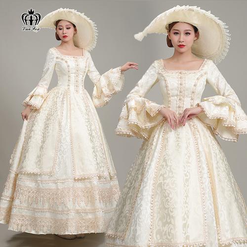 88元万圣节表演服装欧洲皇室高档连衣裙108元出租欧洲宫廷皇室礼服