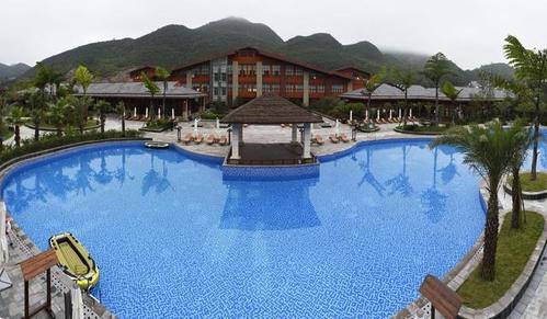 六枝落别龙井生态温泉畅爽