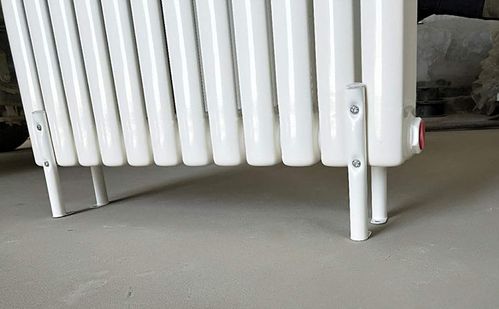 支架落地加厚暖气片地支钢制散热器地面固定地脚暖气片