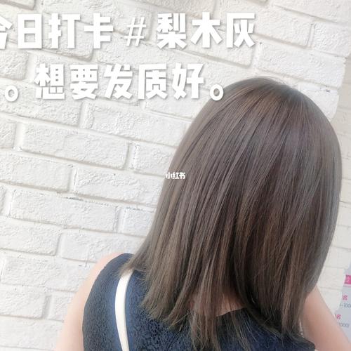 高级感发色._发色_发源地(公园里店)攻略_梨木灰发色_时尚_发型