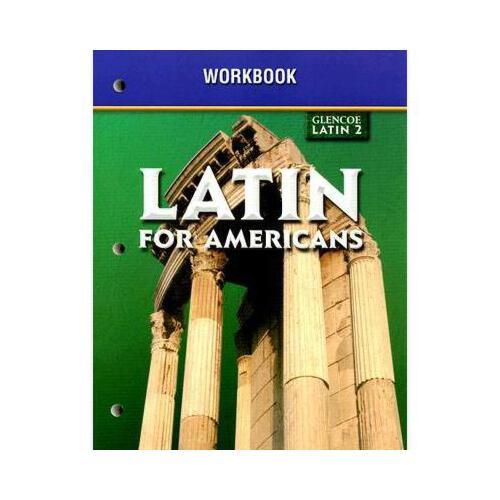【预订】glencoe latin 2 latin for americans workbook