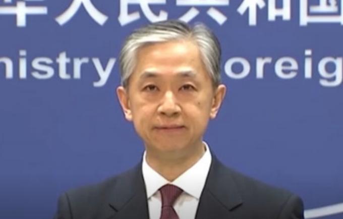 6月1日,外交部发言人汪文斌主持例行记者会.