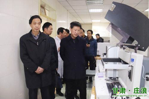 县卫健局全市中医医院二甲复审专家组来庄浪县中医院进行复审考核
