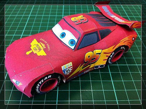 皮克斯动画 cars 闪电麦昆 - mychat 数位男女_3d纸