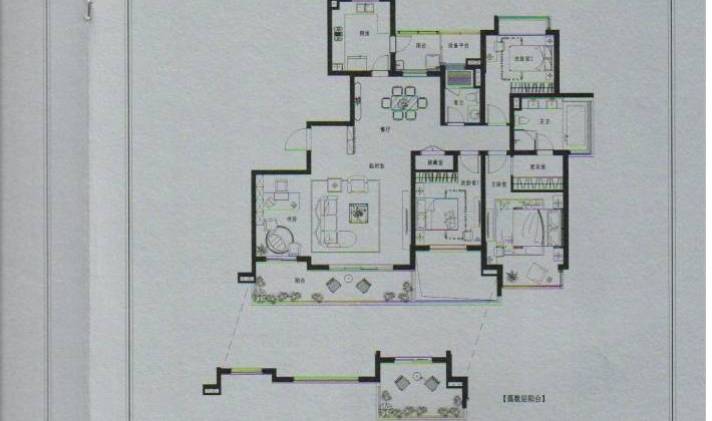 工业园湖东 双湖湾花园 193平米