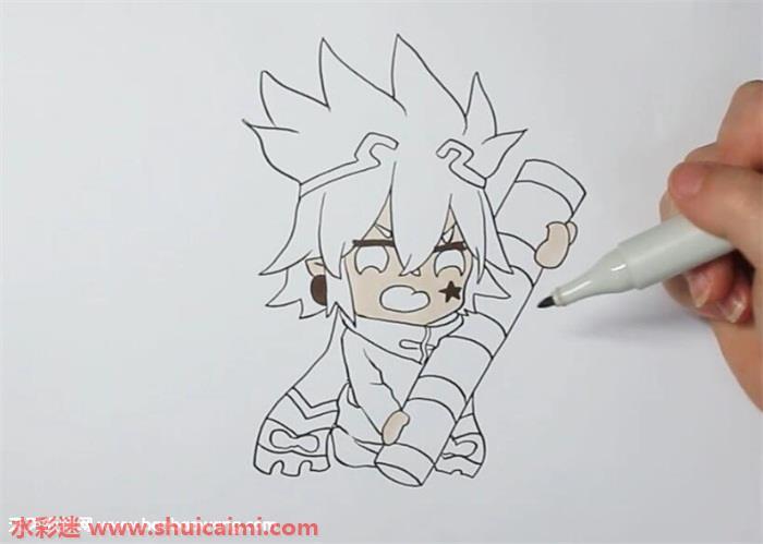 嘉德罗斯怎么画嘉德罗斯简笔画简单易画