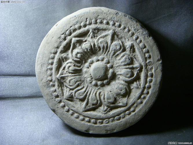 114汉代瓦当两个