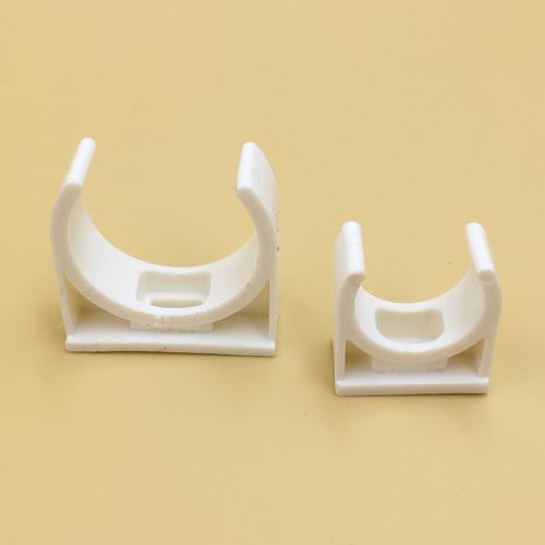 包邮pvc管卡电线管管卡水管坐卡u型卡固定卡线管座卡迫码卡