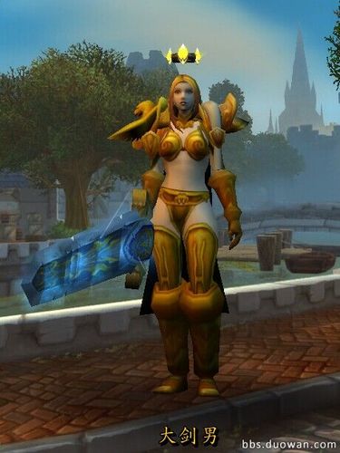 人类女战士最漂亮的幻化