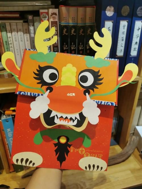 幼儿园手工作业 | 纸袋手偶_幼儿园_手工制作_绘画_幼儿园手工_兴趣