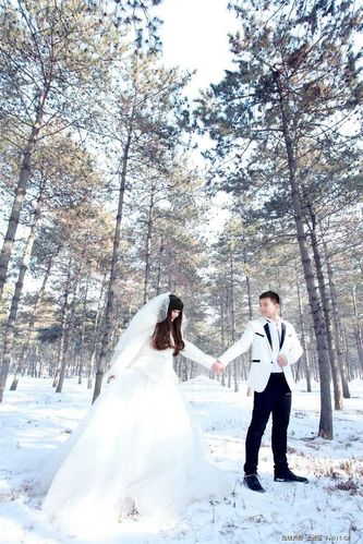 雪景婚纱照片-雪景婚纱图片-雪景婚纱素材