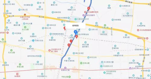 解放大街原胜利大街今日通车石家庄又多一条南北主干道