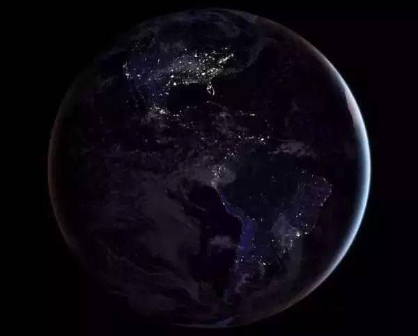 世界各国灯光地图,你的国家多繁华!_亮点_地区_城市