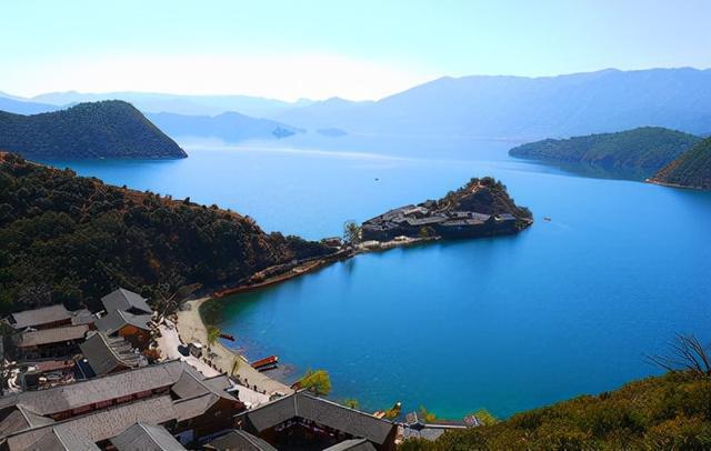 云南双廊苍山脚下洱海微波仿佛时间停止尽享美好时光