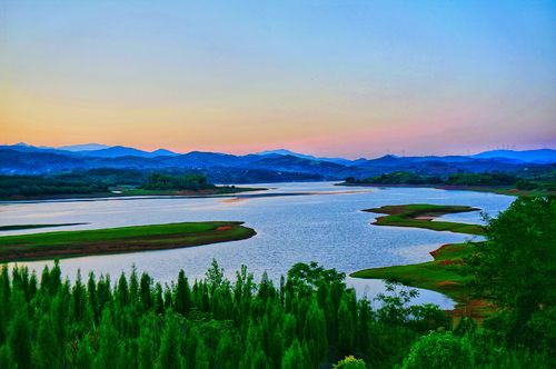 郴州桂阳舍市风光_风景_poco摄影