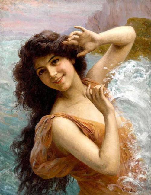 欣赏古典油画大师笔下的美女