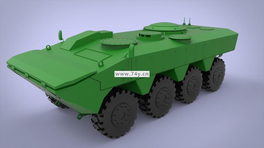 八轮水陆两栖战车