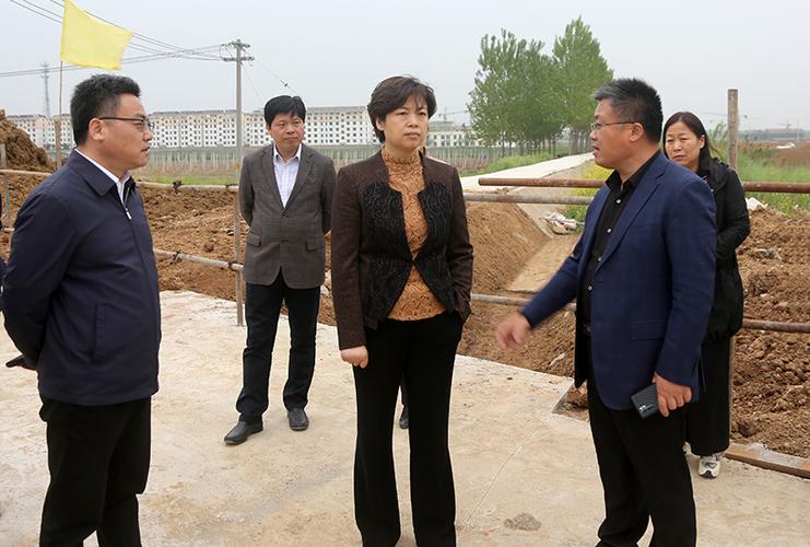 刘海红调研宿豫重点项目建设情况
