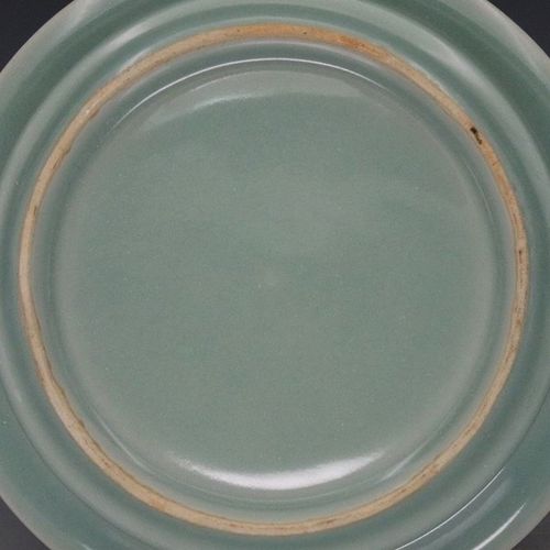 老货 古董瓷器古玩古瓷器 平口笔洗 大号 梅子青 龙泉窑 宋