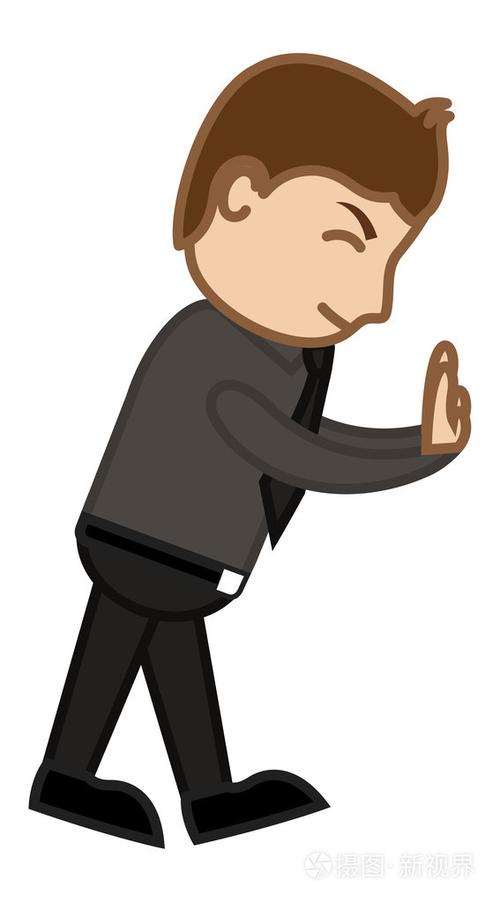 推开-办公室公司卡通人