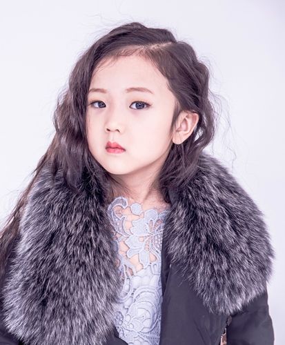 小女孩烫发发型 小女孩烫发图片