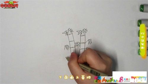 竹子简笔画