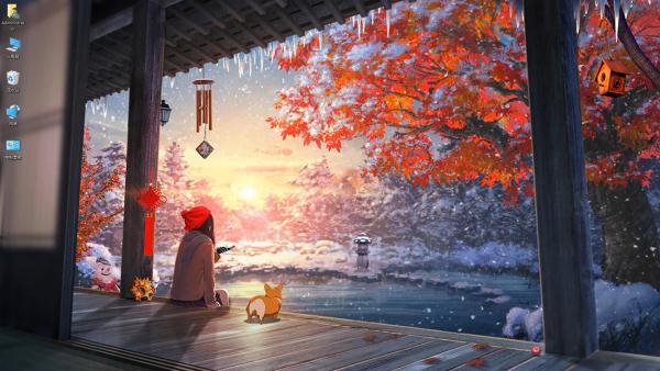 wallpaper engine动态壁纸"枫叶女孩"哪里可以找到?