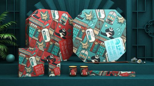 小龙坎火锅 小龙坎火锅礼盒包装设计 火锅品牌包装设计