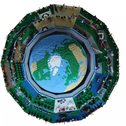 lego乐高moc作品欣赏震撼啊积木地球还有年代感的缝纫机