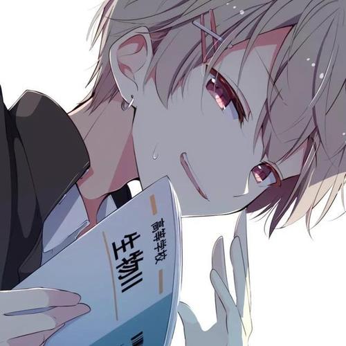 动漫男头你逆光而来值得这世间所有的美好