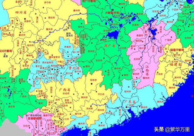 广东与广西之间的换地广西省的1个县为何划入了广东省