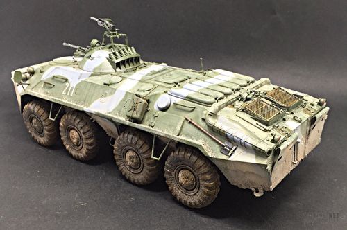 小号手btr70 - 坦克及装甲车辆展示区 - 模型网论坛